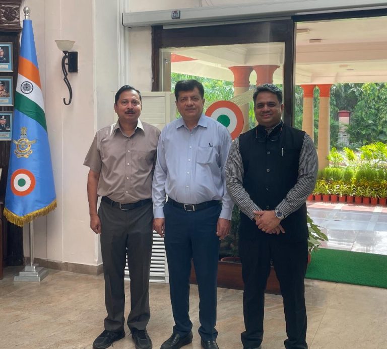 Meeting with Dr. Sudhir Mishra, Ex CMD, Brahmos Aerospace discussing