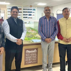 3D GRAPHY LLP introducing 3D Printing & 3D Visualisation – AR, VR & MR technology solutions to the National Maritime Heritage Complex Nodal Officers – Lothal, Gujarat